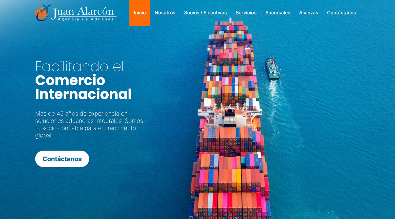 ejemplo onepage Chile