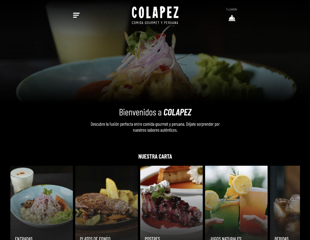 ejemplos de paginas web para restaurantes